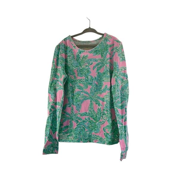 LILLY PULITZER Girl’s Pajama Top / Size: 14 - Picture 1 of 5